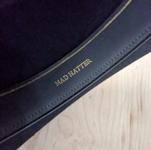 Scala Classico Mad Hatter Wool Felt Top Hat - Picture 5 of 11